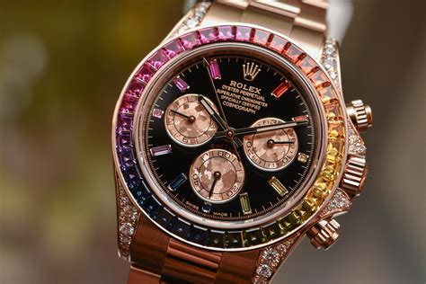 rolex rainbow daytona rose gold|rolex rainbow 116595rbow price.